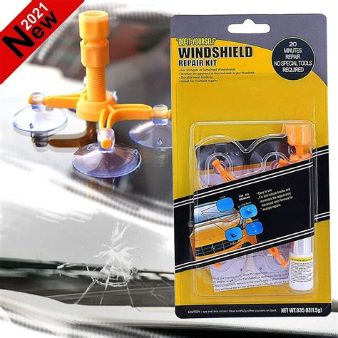 diy windshield repair kit reviews.